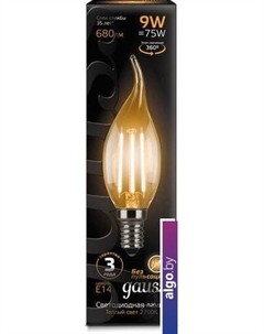 Светодиодная лампа Filament Candle tailed E14 9 Вт 2700 К 104801109 Gauss