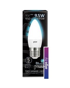 Светодиодная лампа LED Candle E27 9.5 Вт 4100 К 103102210 Gauss