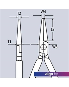 Круглогубцы 26 16 200 Knipex