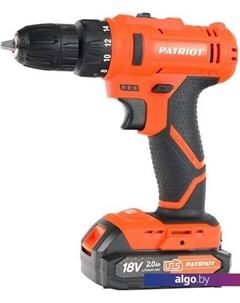 Дрель-шуруповерт BR 187UES (с 2-мя АКБ, кейс) Patriot
