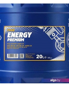 Моторное масло Energy Premium 5W-30 20л Mannol