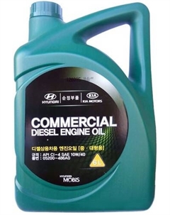 Моторное масло Commercial Diesel CI-4 10W-40 6л Hyundai/kia