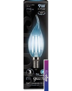 Светодиодная лампа Filament Candle tailed E14 9 Вт 4100 К 104801209 Gauss