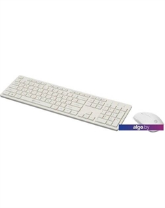 Клавиатура + мышь 240M (белый) Oklick