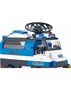 Конструктор M38-B0187 Передвижной командный центр полицейского спецназа Sluban