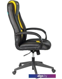 Кресло Бюрократ VIKING-8N (черный/желтый) Zombie