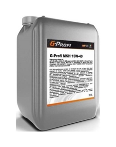 Моторное масло G-Profi MSH 15W-40 20л G-energy