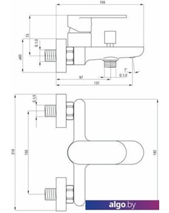 Смеситель Alpinia BGA 010M Deante