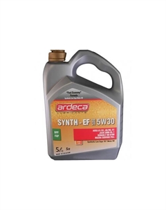 Моторное масло SYNTH-EF 5W-30 5л Ardeca