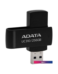 USB Flash UC310-256G-RBK 256GB (черный) Adata