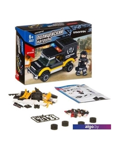 Конструктор Полицейский Патруль. Машина ВВ4047 Bondibon