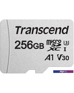 Карта памяти 300S 256GB (с адаптером) Transcend