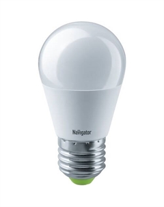 Светодиодная лампа NLL-G45 E27 8.5 Вт 4000 К Navigator