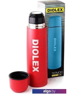 Термос DX-750-2 0.75л (красный) Diolex