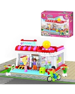 Конструктор Розовая мечта M38-B0529 Супермаркет Sluban