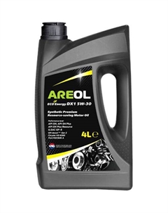 Моторное масло Eco Energy DX1 5W-30 4л Areol