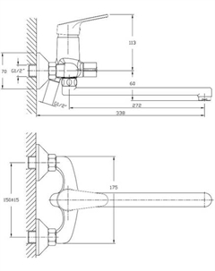 Смеситель HB2216 Haiba