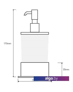 Дозатор Plaza 140109161 Bemeta