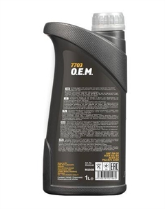Моторное масло O.E.M. for peugeot citroen 5W-30 1л Mannol
