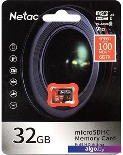Карта памяти P500 Extreme Pro 32GB NT02P500PRO-032G-S Netac