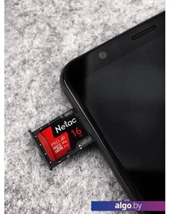 Карта памяти P500 Extreme Pro 16GB NT02P500PRO-016G-R (с адаптером) Netac
