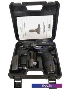 Дрель-шуруповерт WAS-12Li 1.012.025.21 (с 2-мя АКБ, кейс) Watt