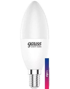 Светодиодная лампочка Smart Home E14 5 Вт 2700-6500K 1190112 Gauss
