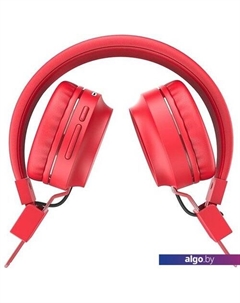 Наушники W25 (красный) Hoco