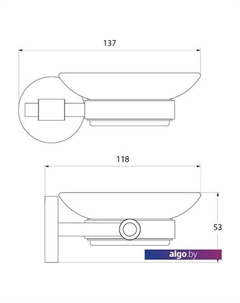 Мыльница Gezanne L092 Iddis