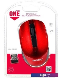 Мышь One SBM-332AG-R Smartbuy