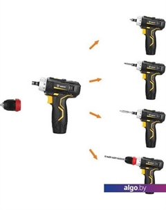 Дрель-шуруповерт GCD12DU3 063-4114 (с 1-им АКБ) Deko