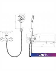 Смеситель Minima LM3851C Lemark