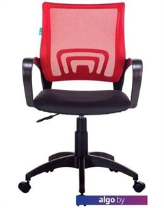 Кресло CH-695NLT (черный/красный) Бюрократ
