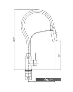 Смеситель A54112-7 Fashun