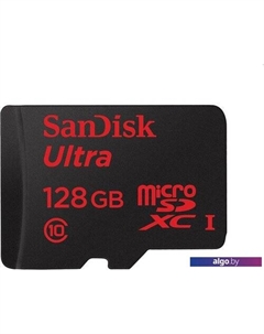 Карта памяти Ultra microSDXC UHS-I (Class 10) 128GB (SDSDQUI-128G-G46) Sandisk