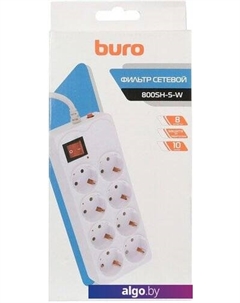 Сетевой фильтр 800SH-5-W Buro