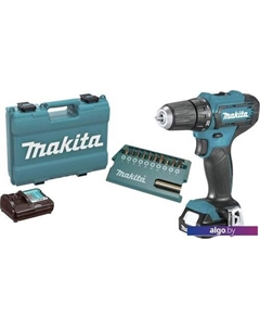 Дрель-шуруповерт DF333DAX13 (с 2-мя АКБ, кейс +набор оснастки) Makita