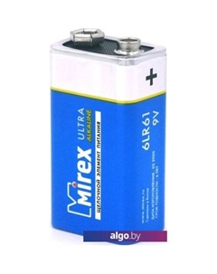 Батарейки Ultra Alkaline 9V 6LR6-E1 Mirex