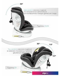 Детское автокресло Champion Isofix AMARO-2008CH-Ch (черный) Amarobaby