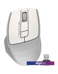 Мышь Fstyler FG30S (серый/белый) A4tech