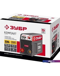 Сварочный инвертор СА-220К Зубр