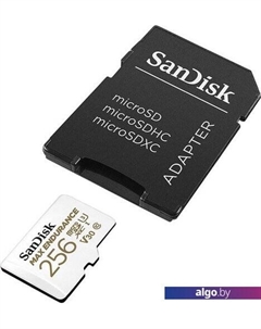 Карта памяти microSDXC SDSQQVR-256G-GN6IA 256GB (с адаптером) Sandisk
