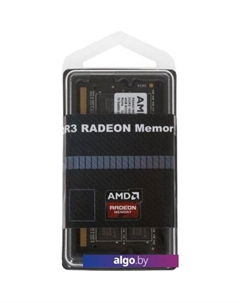 Оперативная память Radeon R5 Entertainment 4GB DDR3 SODIMM PC4-12800 R534G1601S1S-U Amd