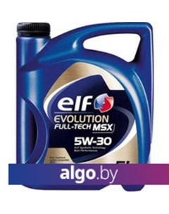 Моторное масло Evolution Full-Tech MSX 5W-30 5л Elf