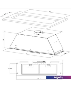 Кухонная вытяжка KHI 9931 RN Korting