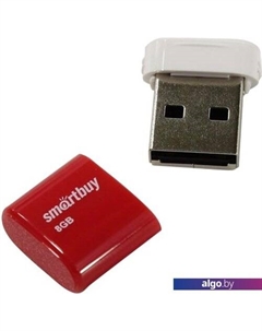 USB Flash Smart Buy Lara 8GB (красный) Smartbuy