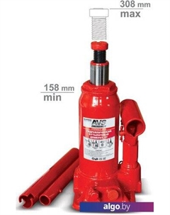 Бутылочный домкрат HJ-B2000 2т. [A78413S] Avs