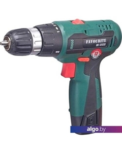 Дрель-шуруповерт DC-1202 PROMO (с 2-мя АКБ, кейс) Favourite