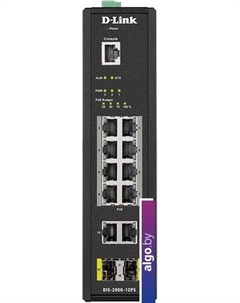 Коммутатор DIS-200G-12PS/A1A D-link