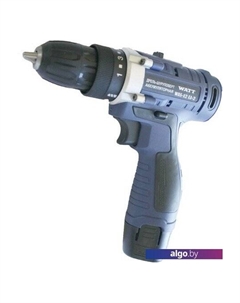 Дрель-шуруповерт WAS-12 Li-2 101202712 (с 2мя АКБ) Watt